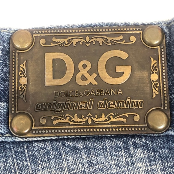 Dolce & Gabbana D&G Womens Blue Denim Jeans - Picture 6 of 12